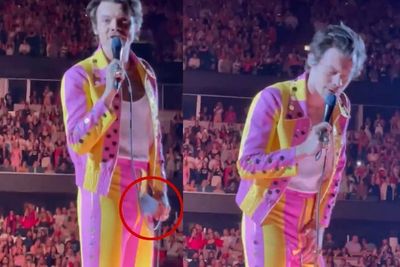 Momen Kemaluan Harry Styles Dilempar Botol Air Mineral saat Konser: Sangat Disayangkan!