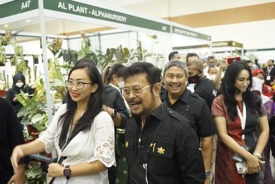Tutup Acara FLOII 2022, Mentan SYL Optimis Florikultura Indonesia Semakin Mendunia