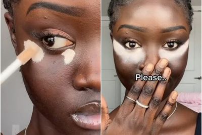 TikTok Hacks: Pakai Concealer Putih, Sulap Mata Panda ala Kardashian