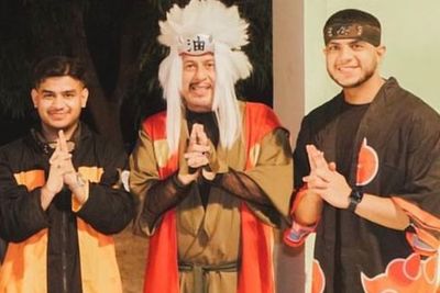 Pak Muh Cosplay Jadi Jiraiya Naruto demi Rayakan Ulang Tahun Fadil Jaidi: Kiyowo Banget