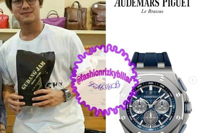 Rizky Billar Pakai Jam Tangan Branded Ratusan Juta, Netizen: Sakit Kepala Liat Harganya