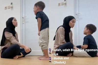 Sabar Luar Biasa! Ibu Muda Ini Terapkan Parenting saat Anak Nangis, Netizen Salut