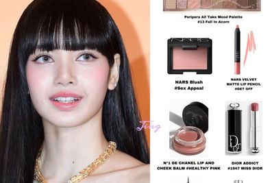 Dipuji Cantik Bak Cleopatra, Inilah Makeup Kit Lisa BLACKPINK di Avrora Awards!