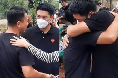 Senasib, Ifan Seventeen Peluk Erat Rio NOAH yang Ditinggal Istri karena Kanker