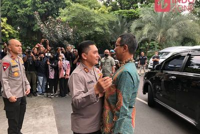 Pj Gubernur DKI Heru Budi Sambangi Polda Metro Jaya, Ada Apa?