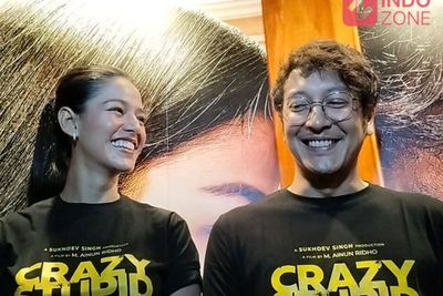 Susan Sameh Ngaku Grogi Harus Beradegan Ciuman dengan Dimas Anggara di Crazy Stupid Love