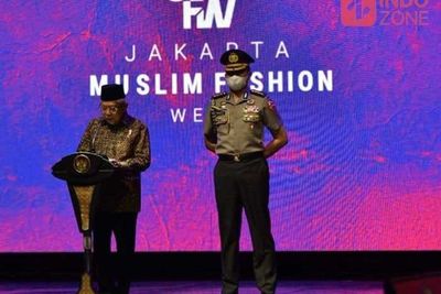 Buka JMFW 2023, Wapres Ma ruf Amin Pengin Indonesia Jadi Ibu Kota Busana Muslim Dunia