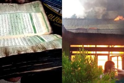 Masya Allah, Sebuah Al-Qur an Utuh dari Kebakaran di Pondok Pesantren Bulukumba