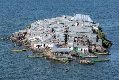 Meskipun Kecil, Pulau Migingo di Perbatasan Kenya dan Uganda Ini Sangat Padat Penduduknya