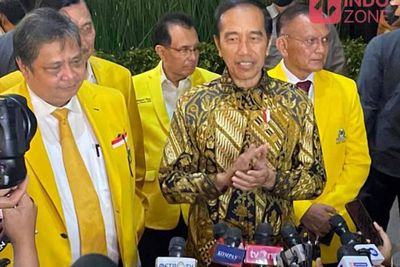 Siap Lanjutkan Pembangunan, Ketum Golkar Perkenalkan PATEN pada Presiden Jokowi