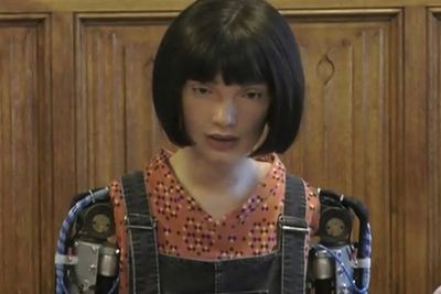 Robot AI Ini Tidur saat Rapat dengan Anggota Parlemen