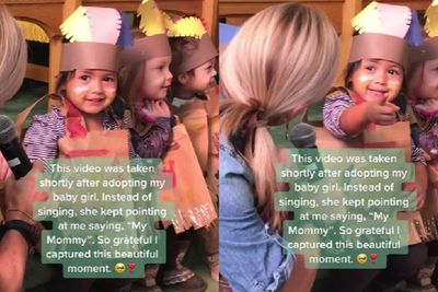 Momen Haru Pertemuan Bocah dengan Ortu Asuh, Enggak Berhenti Senyum Terus Panggil Ibu