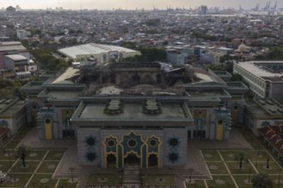 Update Kebakaran Kubah Masjid JIC, Polisi akan Sandingkan Keterangan Saksi & Hasil Labfor