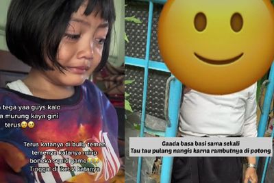 Viral Nenek Potong Rambut Anak Tetangga Tanpa Izin, Jadi Acak-acakan Sampai Dibully Teman