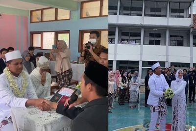 Video Praktik Nikah ala Siswa SMA Bikin Netizen Iri: Zaman Dulu Praktiknya Salat Jenazah