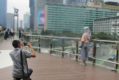 Deretan Spot Foto di Anjungan Halte Bundaran HI yang Viral, Karya Terakhir Anies Baswedan