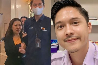 Lewat Konten Gandeng Artis, Petugas KAI Tampan Ini Viral di Medsos: Tatapannya Bikin Baper