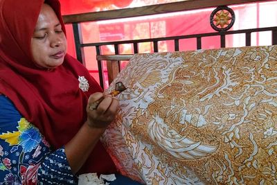 Keren! Di Karanganyar Ada Kampung Batik yang Produknya Jadi Incaran Pejabat