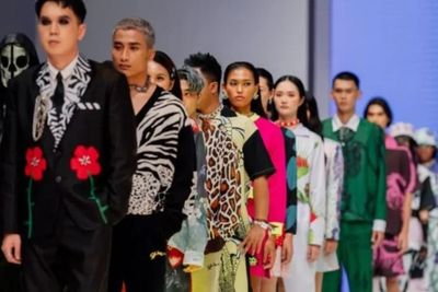 Keren! Tara Budiman Padukan Boxer dan Knitwear di JFW 2023, Terinspirasi Hutan Indonesia