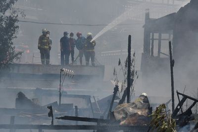 Kebakaran Melanda Pemukiman Warga Dekat RS Medika Permata Hijau, 41 Unit Damkar Dikerahkan