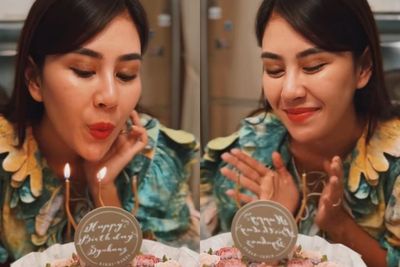Peringati Ultah Ke-29 Begini Potret Syahnaz saat Birthday Dinner: Cantiknya Mami Muda
