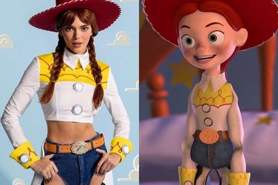 Fans Toy Story Merasa Terluka usai Kendall Jenner Pakai Kostum Jessie Terlalu Seksi