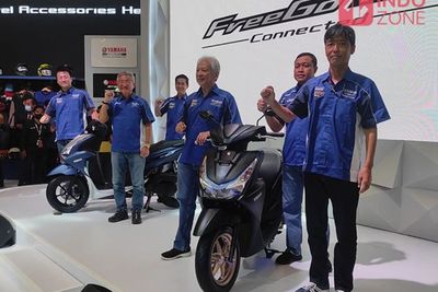 Yamaha FreeGo 125 Connected Rilis di IMOS 2022, Banyak Fitur Super Canggih!