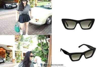Outfit Pergi Main Tennis Nagita Slavina, Pakai Kacamata Hitam Seharga Motor Bekas