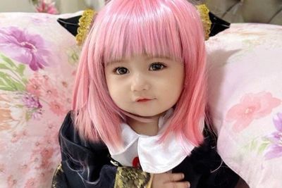Kawaii! Bayi Cosplay Tokoh Anime Anya Forger Spy X Family, The Real Baby Doll Banget