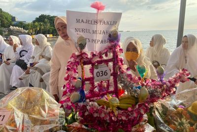 Ternyata Ini Alasan Telur dan Batang Pisang Selalu Ada saat Acara Maulid Nabi di Sulsel