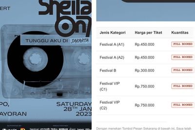 Tiket Konser Sheila On 7 di Jakarta Full Booked Hanya dalam Beberapa Menit