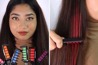 Kapur Warna-warni Buat Kamu yang Doyan Cat Rambut: Lebih Praktis!