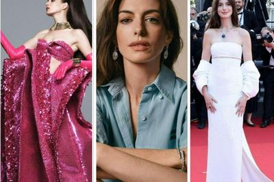 5 Outfit Anne Hathaway Memukau, Artis Hollywood si Pembicara B20 Summit KTT G20 di Bali