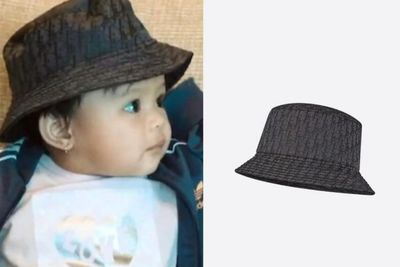 Potret Ameena Pakai Topi Bucket Dior Harga Fantastis, Netizen: Bisa Lunasi Utangku!