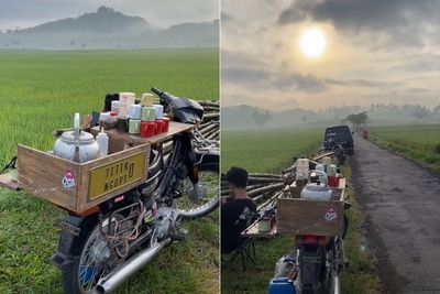Menikmati Kopi di Pinggir Sawah, Pemandangannya Bikin Enggak Mau Pulang Saking Ademnya!