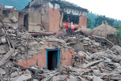 Gempa di Nepal, 6 Penduduk Desa Tewas Tertimbun Bangunan Rumah