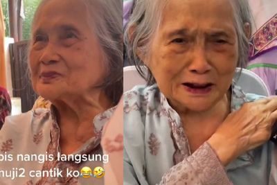 Viral Ekspresi Nenek Lihat Cucu Perempuan Lamaran, Senyum Manis tapi Sedih, Bikin Mewek!