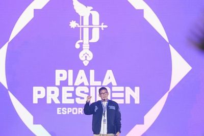 Menparekraf Sandiaga Uno Buka Babak Grand Final Piala Presiden Esports 2022
