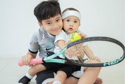 Potret Gemas Rayyanza Pakai Kostum Atlet Tenis, Netizen: #TeamCipung!