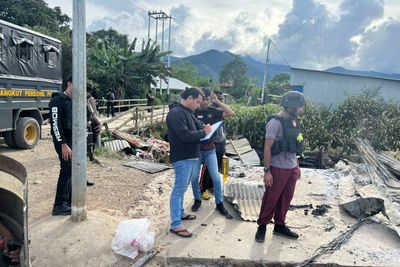 KKB Bakar Pos Polisi di Puncak Papua dan Tinggalkan Surat, Isinya Bikin Merinding!