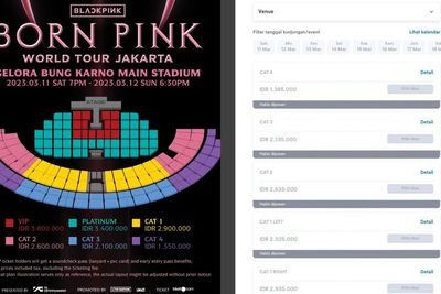 Tiket Konser BLACKPINK di Jakarta Day 1 Sold Out dalam 15 Menit, Blink Luar Biasa!