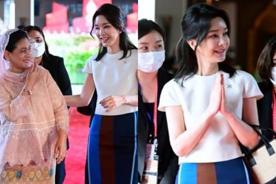 Hadir di G20 Bali, Ibu Negara Korea Selatan Rupanya Terlilit Skandal di Negaranya
