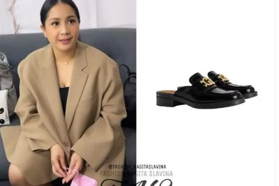 Nagita Slavina Pakai Sepatu Slipper Merek Gucci Belasan Juta, Netizen: Harganya Ga Lucu!