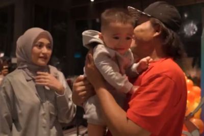 Adzam Anak Nathalie Holscher Nangis Kejer Jumpa Keluarga Sule: Hati Anak Kecil Gak Bohong