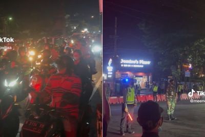 Orang Bali Tuai Pujian usai Rela Menunggu Rombongan Presiden Lewat Munuju Gala Dinner GWK