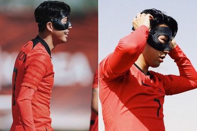 Semangat Juang Son Heung-min Main di Piala Dunia 2022, Pakai Topeng Pelindung Usai Cedera