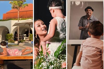 5 Gaya Imut Gewa, Putri Glenn Fredly yang Wajahnya Diperlihatkan Mutia Ayu