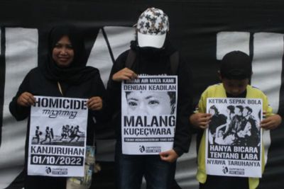 Penyintas Tragedi Kanjuruhan Kembali Datangi Mabes Polri, Tanyakan Perkembangan Laporan