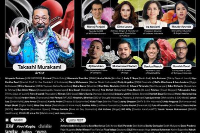 IdeaFest 2022 Bertabur Bintang Tamu Keren, Dari Takahashi Murakami hingga Feel Koplo