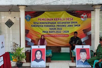 Konyol! Pilkades di Ponorogo Direbutkan Bapak Anak Hingga Suami Istri